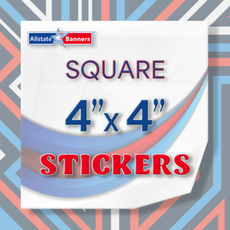 Square Stickers 4"x4"