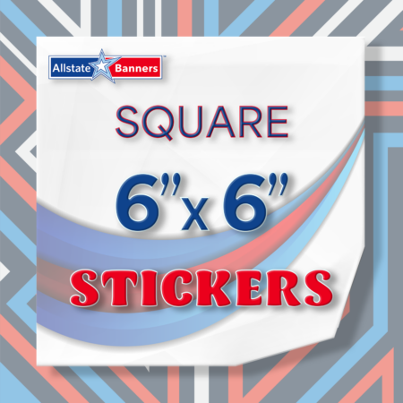 Square Stickers 6"x6"