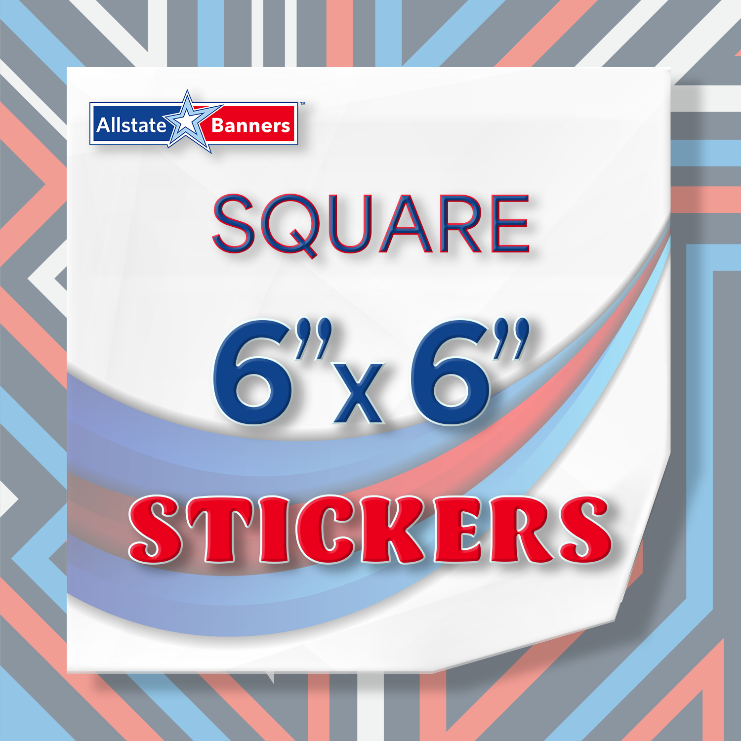 Square Stickers 6