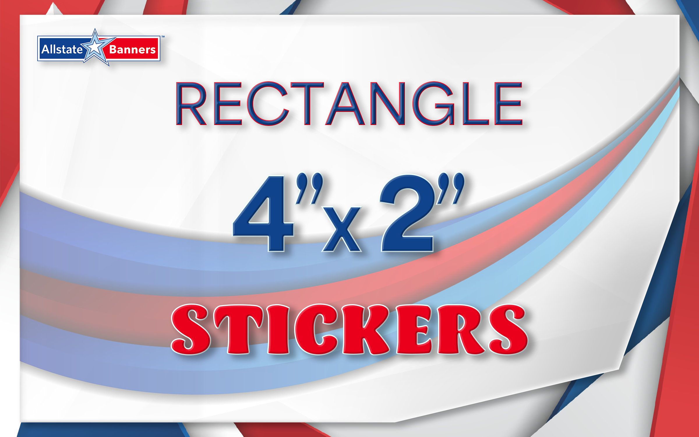 Rectangular Stickers 4